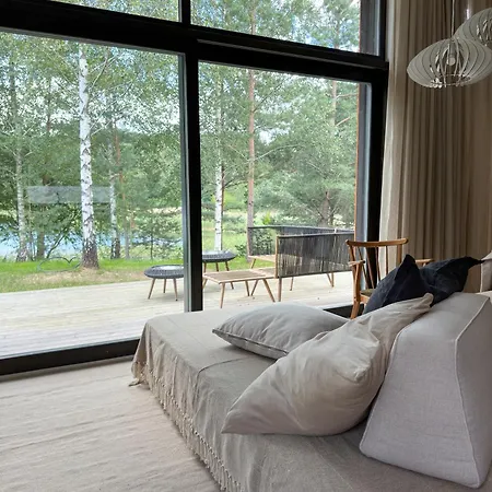 Ferienhaus Ivis House Lakeside Retreat In Vilnius *