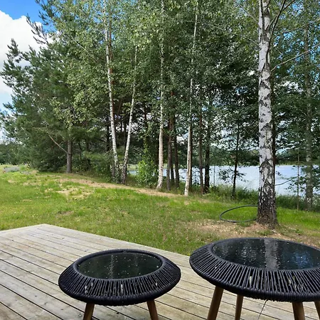Ferienhaus Ivis House Lakeside Retreat In Vilnius